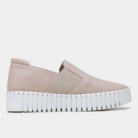 Becca Rose Leather Sneakers