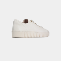 Tinara Off White Leather Sneakers - EOS FOOTWEAR | Shouz