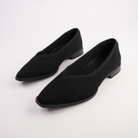 Syra Black Flats - LOS CABOS | Shouz