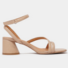 Petricia Nude Leather Heels