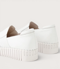 Becca White Leather Sneakers