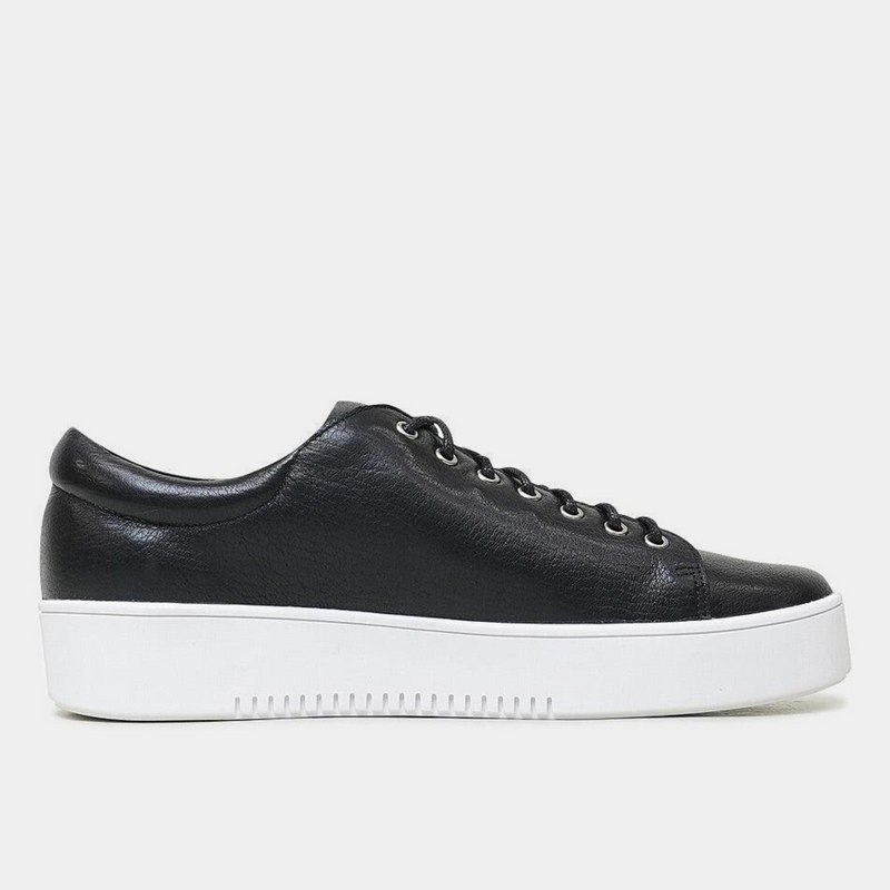 Laila Black / White Leather Sneakers