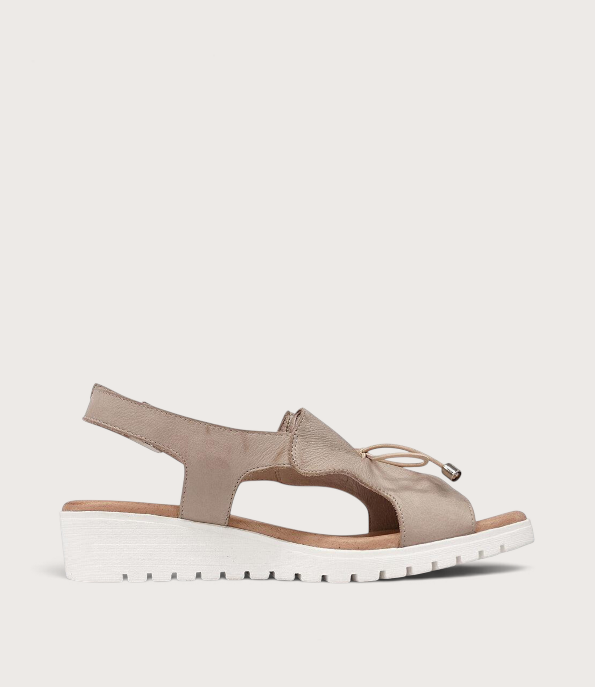 Malika Cafe Leather Sandals