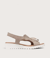 Malika Cafe Leather Sandals