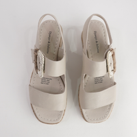 Innes Almond Leather Sandals