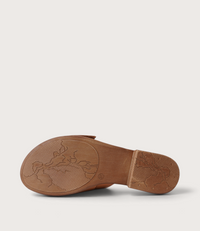 Miley Coconut Leather Slides