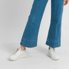 Tickler White Leather Sneakers