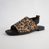 Snob Leopard Leather Flats