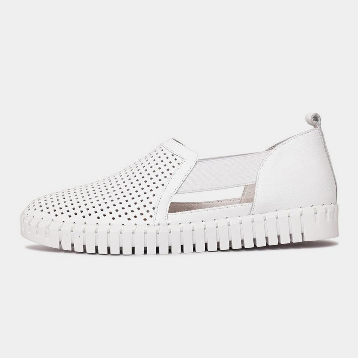 Habiki White Leather Sneakers - DJANGO AND JULIETTE | Shouz