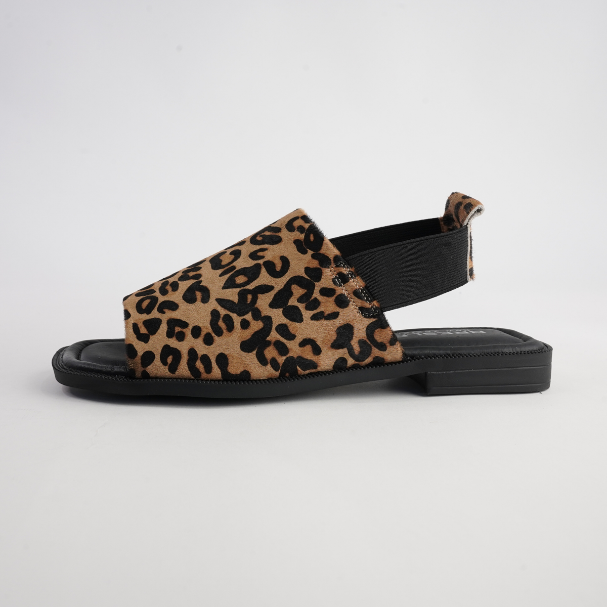 Snob Leopard Leather Flats - BRESLEY | Shouz