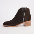 Ricarda Choc Suede Ankle Boots