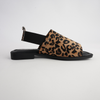 Snob Leopard Leather Flats