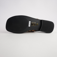 Snob Leopard Leather Flats