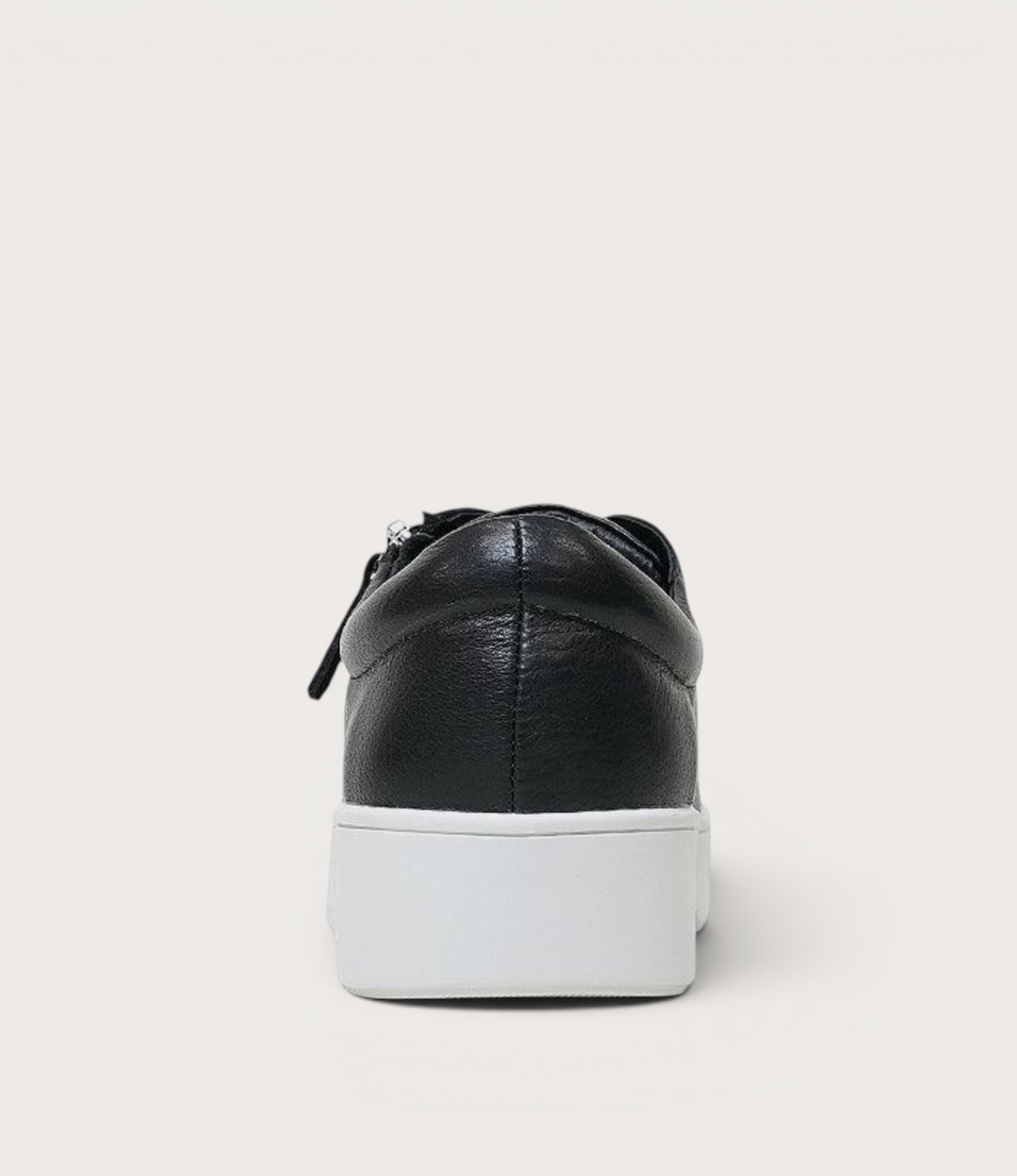 Laila Black / White Leather Sneakers
