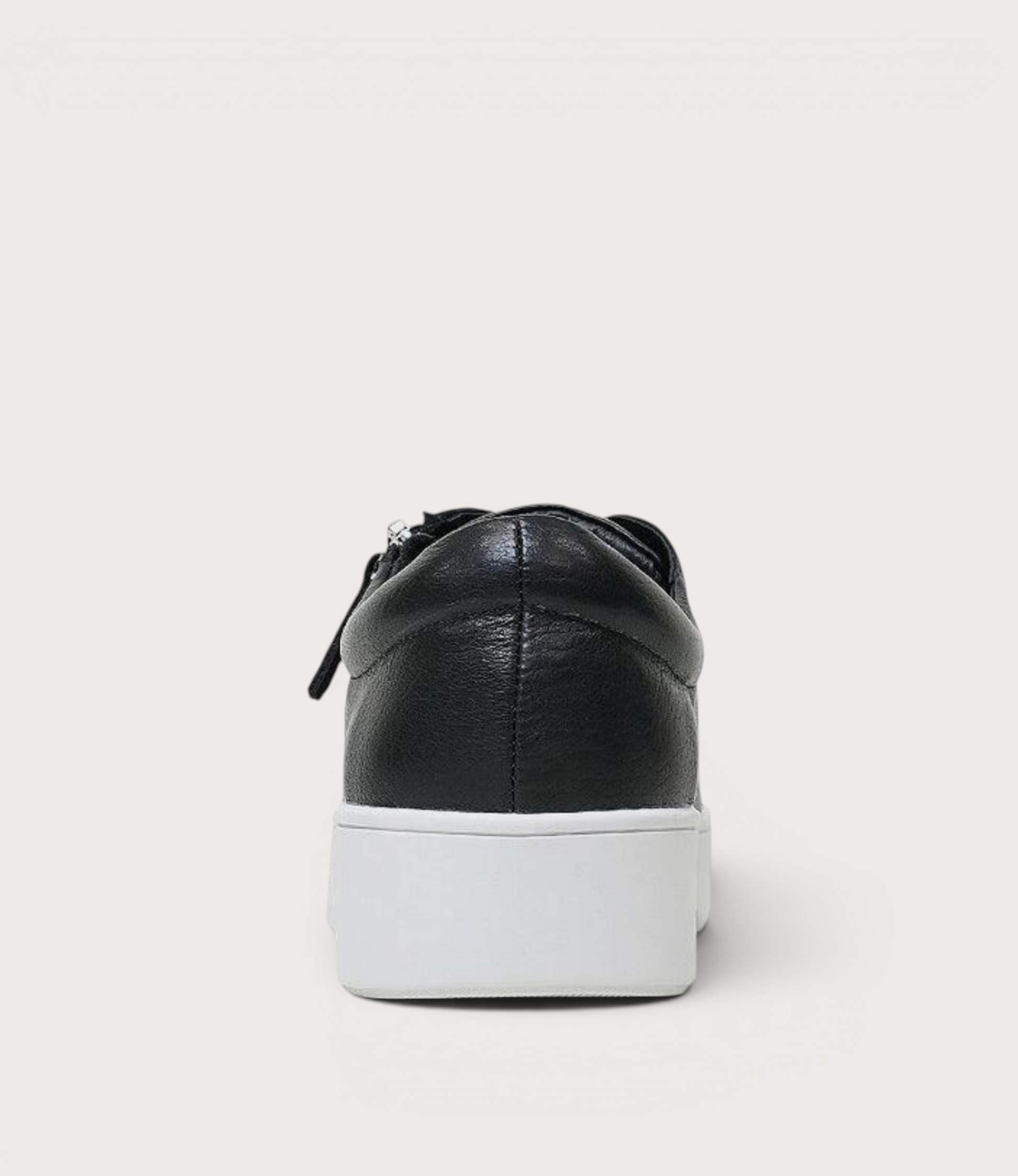 Laila Black / White Leather Sneakers