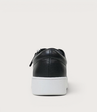 Laila Black / White Leather Sneakers