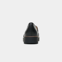 Oclem Black/ Black Leather Loafers