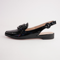 Favillas Black Patent Leather Loafers