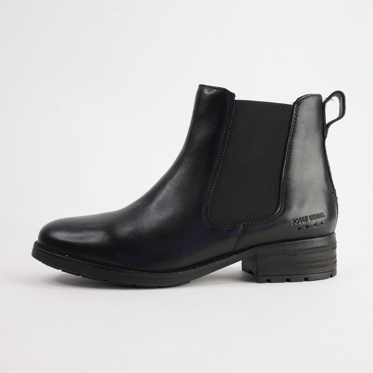 Kate 12 Schwarz Leather Ankle Boots - JOSEF SEIBEL | Shouz
