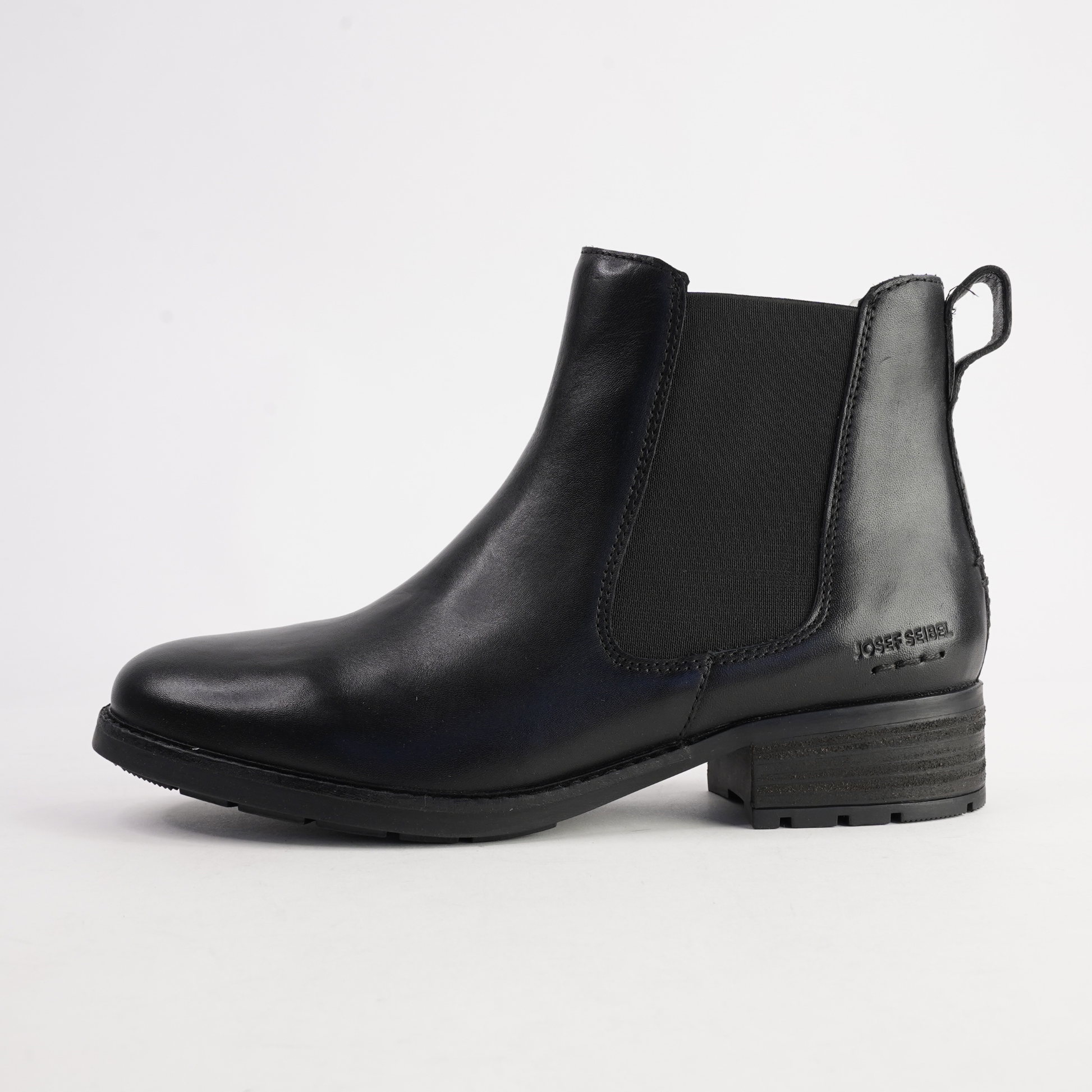 Kate 12 Schwarz Leather Ankle Boots - JOSEF SEIBEL | Shouz