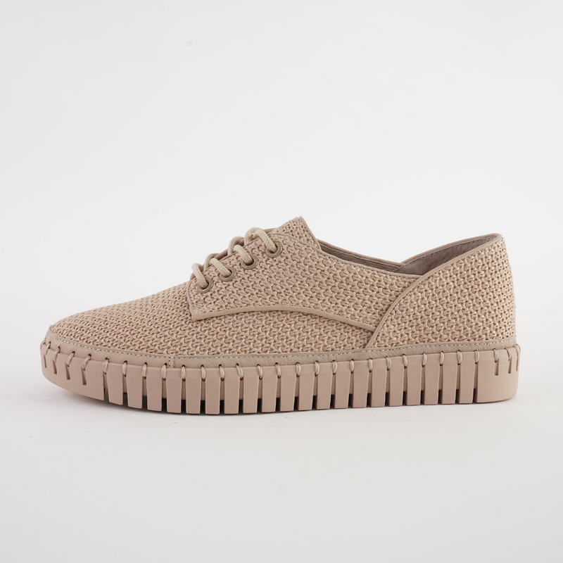 Hamburg Natural Raffia Sneakers