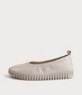 Heaton Milk/ Milk Ballet Flats
