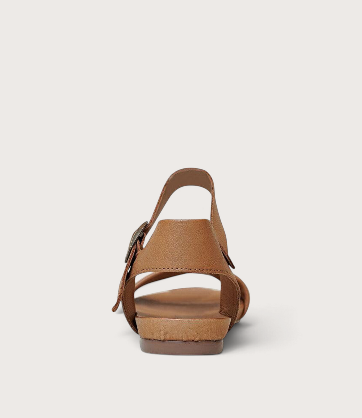 Jinnit Tan Leather Sandals