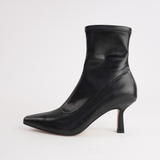 Audry Black Tumble Ankle Boots - MOLLINI | Shouz
