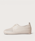 Huston Almond/ Almond Sole Leather Sneakers