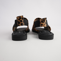Snob Leopard Leather Flats