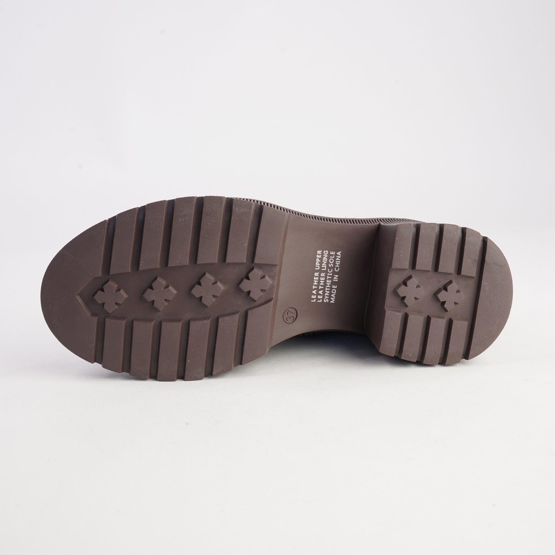 Zareks Choc Leather Boots - DJANGO AND JULIETTE | Shouz