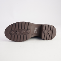 Zareks Choc Leather Boots - DJANGO AND JULIETTE | Shouz