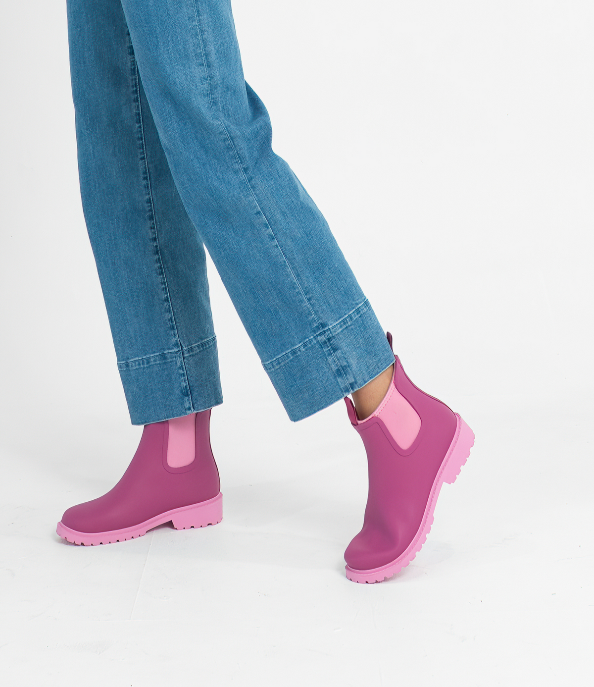 Splashy Plum/ Blossom Gumboots - DIANA FERRARI | Shouz