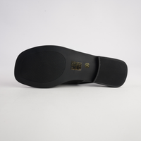 Snob Black Leather Flats