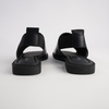 Snob Black Leather Flats