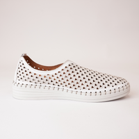 Lasso White Leather Sneakers