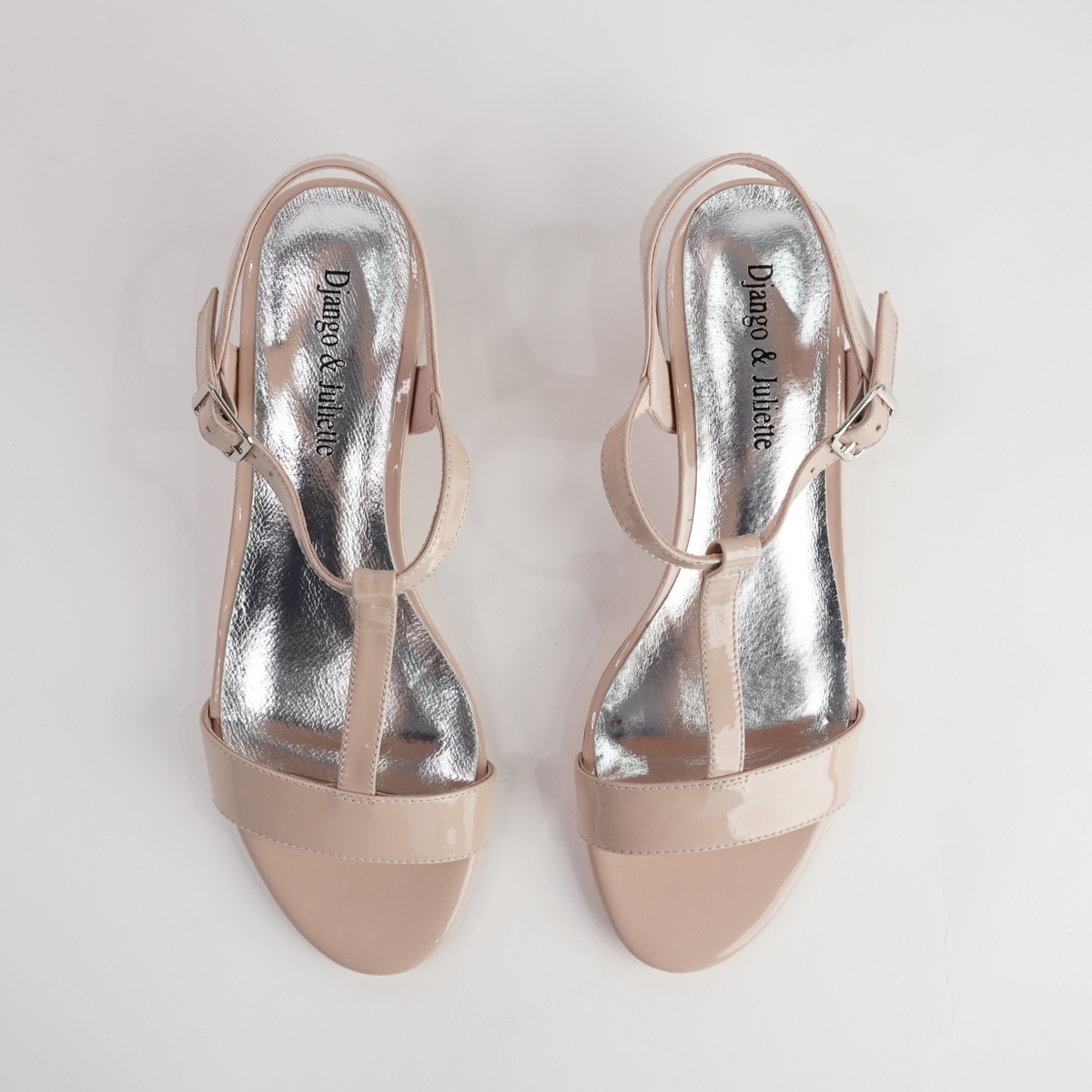 Taner Cafe Patent Leather Heels - DJANGO AND JULIETTE | Shouz