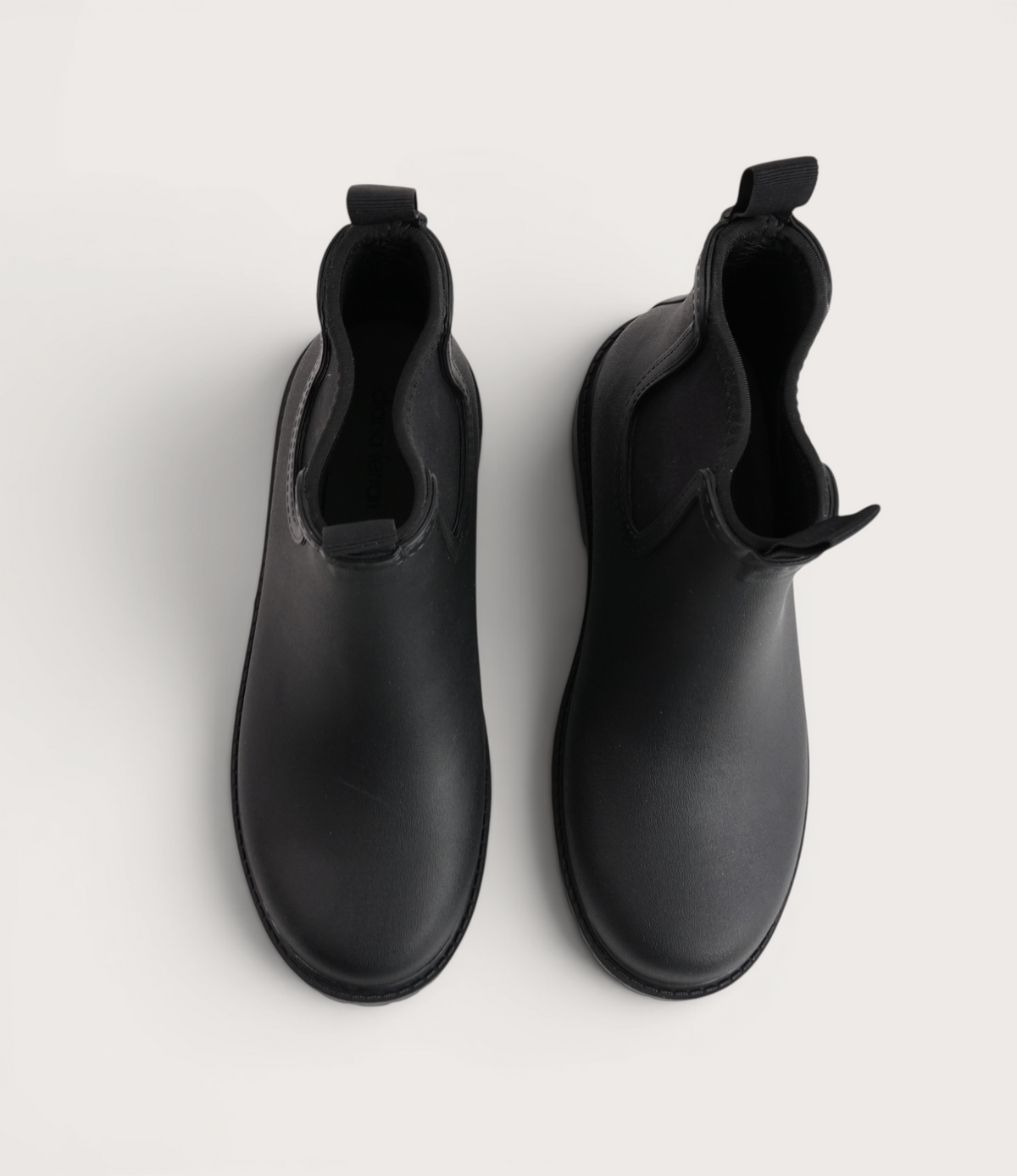 Splashy Black/ Black Gumboots