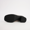 Bella Bone Milled Leather Heeled Loafers