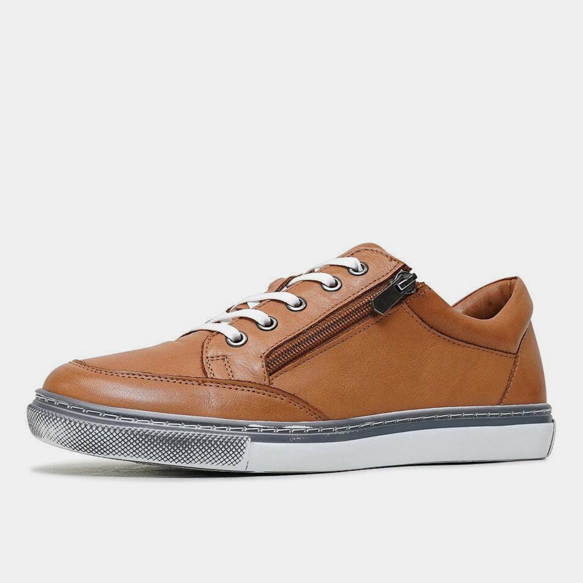 Ronnie Coconut Leather Sneakers - SALA | Shouz