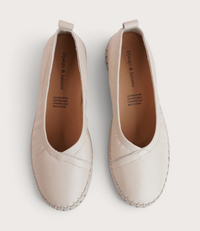 Heaton Milk/ Milk Ballet Flats