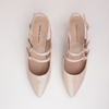 Maisha Cafe Patent Leather Heels