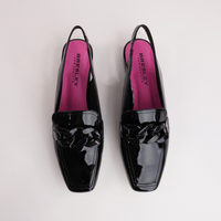 Randal Black Patent Leather Loafers