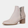 Shiannely Smoke Leather Ankle Boots