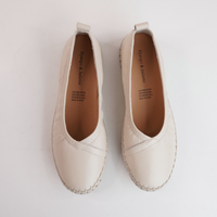 Heaton Milk/ Milk Ballet Flats