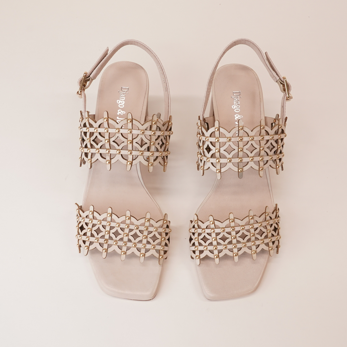 Jully Nude Leather Heels - DJANGO AND JULIETTE | Shouz