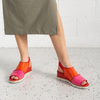 Sigma Carmin Rose/ Grenedine Leather Sandals