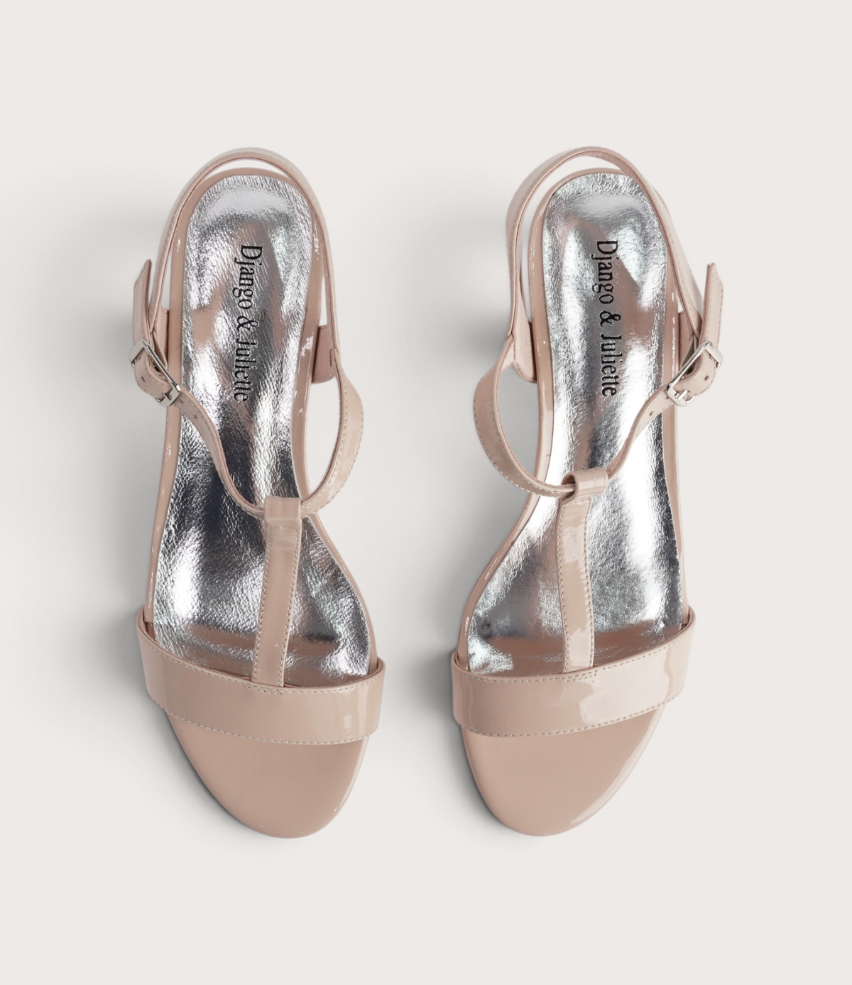 Taner Cafe Patent Leather Heels