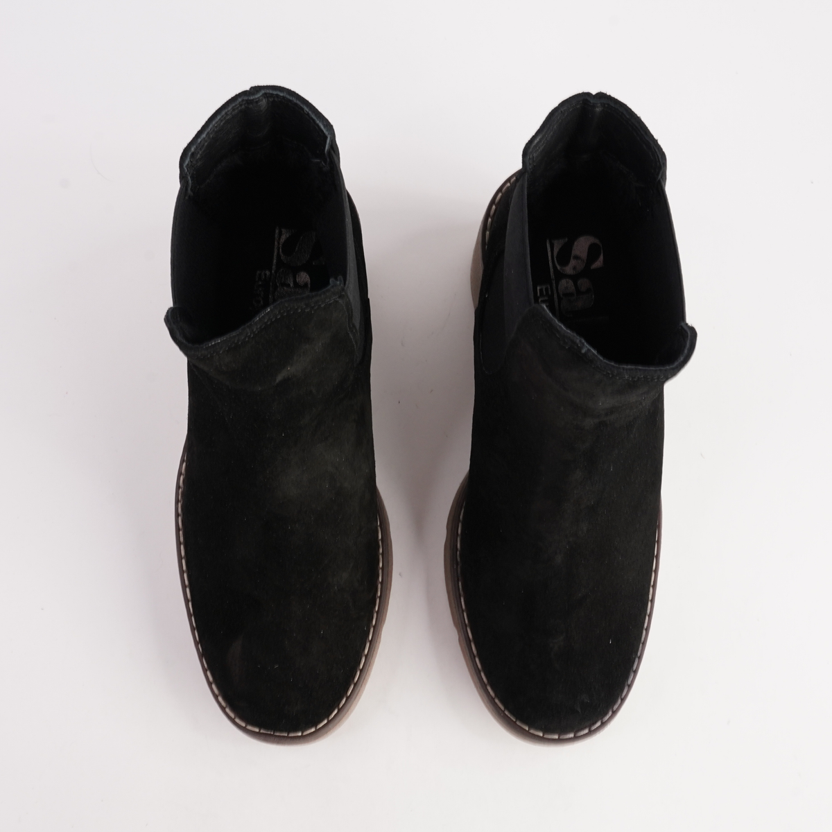 Glory Black Nubuck Ankle Boots - SALA | Shouz