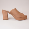 Ordos Tan Leather Heels